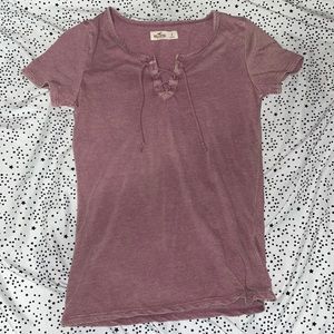 Lightly Distressed Tie Top